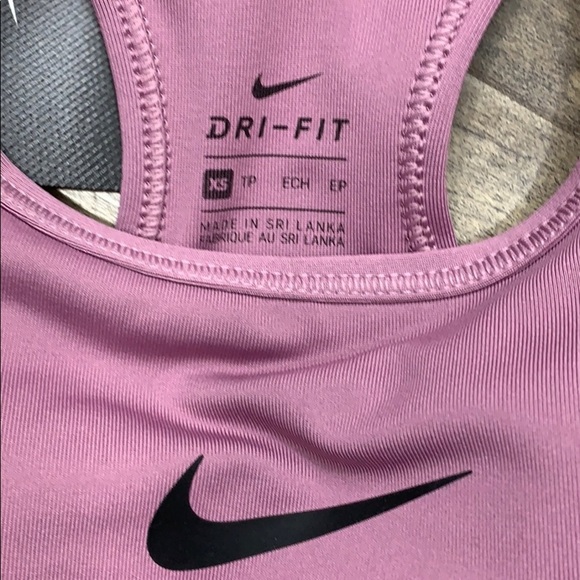 NIKE CLASSIC BRA Classic Style with DRY FIT Techno - Picture 4 of 13
